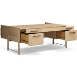 Rosedale Executive Desk, Yucca-Furniture - Office-High Fashion Home