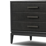 Rosenell 3 Drawer Nightstand, Black by Four Hands