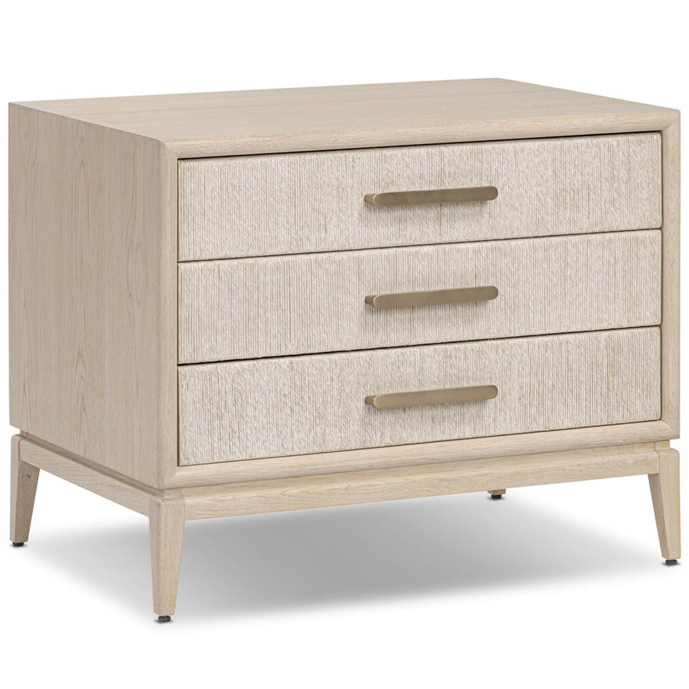 Rosenell 3 Drawer Nightstand, Natural by Four Hands