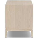Rosenell 3 Drawer Nightstand, Natural by Four Hands