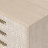 Rosenell 3 Drawer Nightstand, Natural by Four Hands