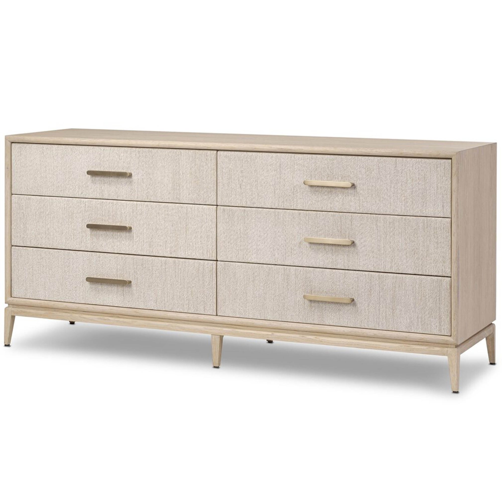 Rosenell 6 Drawer Dresser, Natural by Four Hands – High Fashion Home