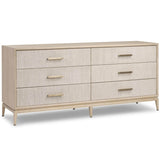 Rosenell 6 Drawer Dresser, Natural by Four Hands