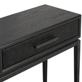 Rosenell 78" Console Table, Black by Four Hands