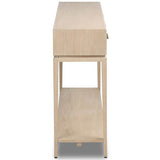 Rosenell 78" Console Table, Natural by Four Hands