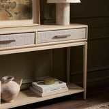 Rosenell 78" Console Table, Natural by Four Hands