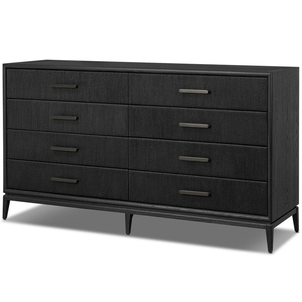Rosenell 8 Drawer Dresser, Black by Four Hands-Furniture - Bedroom-High Fashion Home