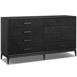 Rosenell 8 Drawer Dresser, Black by Four Hands