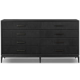 Rosenell 8 Drawer Dresser, Black by Four Hands