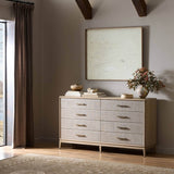 Rosenell 8 Drawer Dresser, Natural by Four Hands