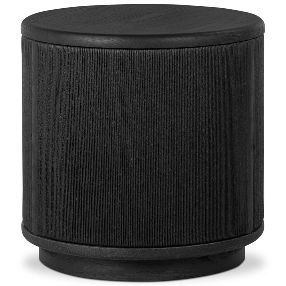 Rosenell End Table, Black by Four Hands-Furniture - Accent Tables-High Fashion Home