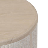 Rosenell End Table, Natural by Four Hands-Furniture - Accent Tables-High Fashion Home