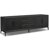 Rosenell Media Console, Black by Four Hands