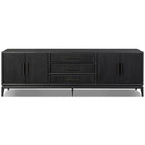 Rosenell Media Console, Black by Four Hands