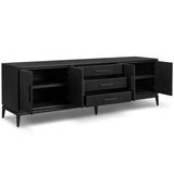Rosenell Media Console, Black by Four Hands