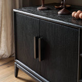 Rosenell Media Console, Black by Four Hands