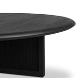 Rosenell Round Coffee Table, Black by Four Hands