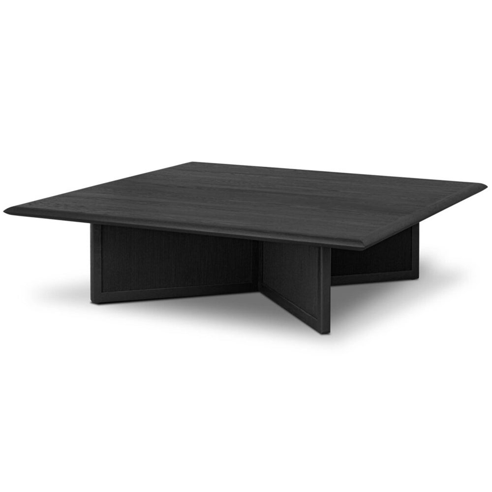 Rosenell Square Coffee Table, Black by Four Hands-Furniture - Accent Tables-High Fashion Home