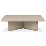 Rosenell Square Coffee Table, Natural by Four Hands-Furniture - Accent Tables-High Fashion Home
