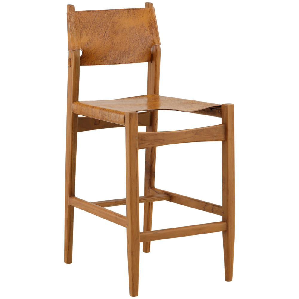 Rossana Counter Stool, Brown