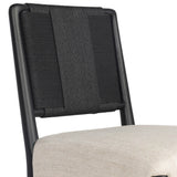 Rothler Dining Chair, Essence Natural/Black, Set of 2 by Four Hands-Furniture - Dining-High Fashion Home