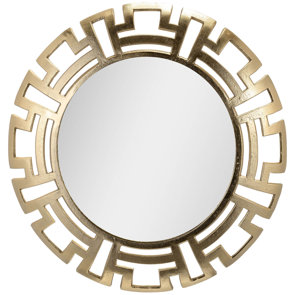 Round Mirror, Gold