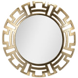 Round Mirror, Gold