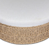 Rowan 48" Outdoor Ottoman, Alessi Linen by Amber Lewis x Four Hands-Furniture - Chairs-High Fashion Home