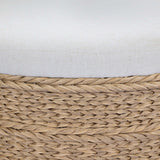 Rowan 48" Outdoor Ottoman, Alessi Linen by Amber Lewis x Four Hands-Furniture - Chairs-High Fashion Home