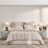 Rowen Quilt, Taupe