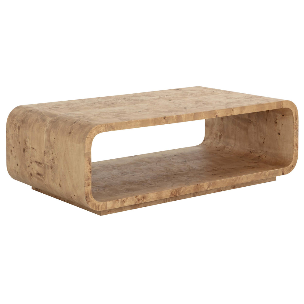 Rowena Coffee Table, Natural-Furniture - Accent Tables-High Fashion Home