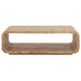 Rowena Coffee Table, Natural-Furniture - Accent Tables-High Fashion Home