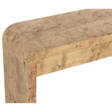Rowena Console Table, Natural-Furniture - Office-High Fashion Home