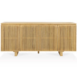 Roya 4 Door Cabinet, Oak Natural