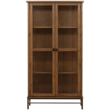 Royden Cabinet, Dark Brown-Furniture - Storage-High Fashion Home