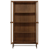 Royden Cabinet, Dark Brown-Furniture - Storage-High Fashion Home