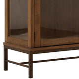Royden Cabinet, Dark Brown-Furniture - Storage-High Fashion Home
