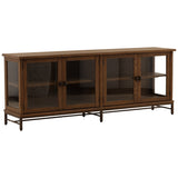 Royden Sideboard, Dark Brown-Furniture - Storage-High Fashion Home