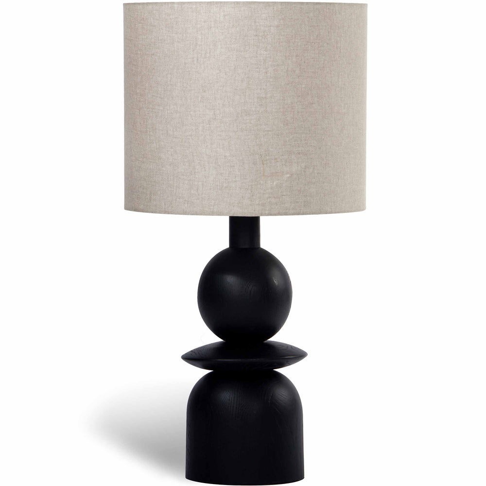 Rudd Table Lamp, Charcoal