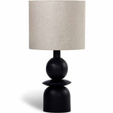 Rudd Table Lamp, Charcoal