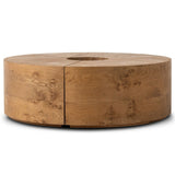 Rue Coffee Table, Barley Medium Burl by Four Hands-Furniture - Accent Tables-High Fashion Home