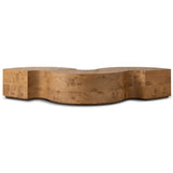 Rue Coffee Table, Barley Medium Burl by Four Hands-Furniture - Accent Tables-High Fashion Home