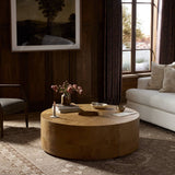 Rue Coffee Table, Barley Medium Burl by Four Hands-Furniture - Accent Tables-High Fashion Home