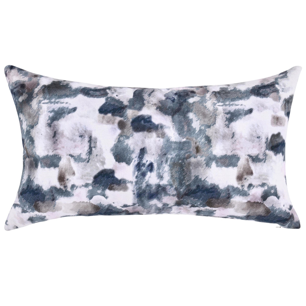 Rue Slate Lumbar Pillow, Blue Multi