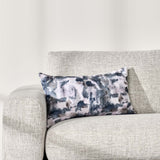 Rue Slate Lumbar Pillow, Blue Multi