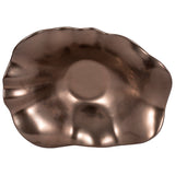 Ruffled Edge Bowl, Bronze-Accessories-High Fashion Home