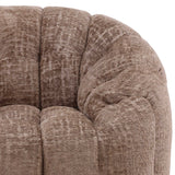 Rume Swivel Chair, Brown-Furniture - Chairs-High Fashion Home