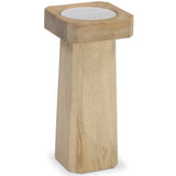 Rumi End Table, Light Natural by Four Hands-Furniture - Accent Tables-High Fashion Home