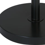 Rumi Floor Lamp, Sleek Black-Lighting-High Fashion Home
