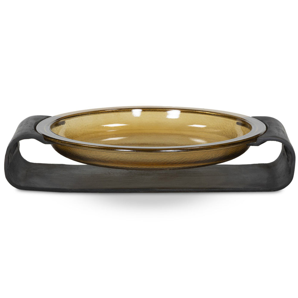 Runa Bowl, Amber-Accessories-High Fashion Home